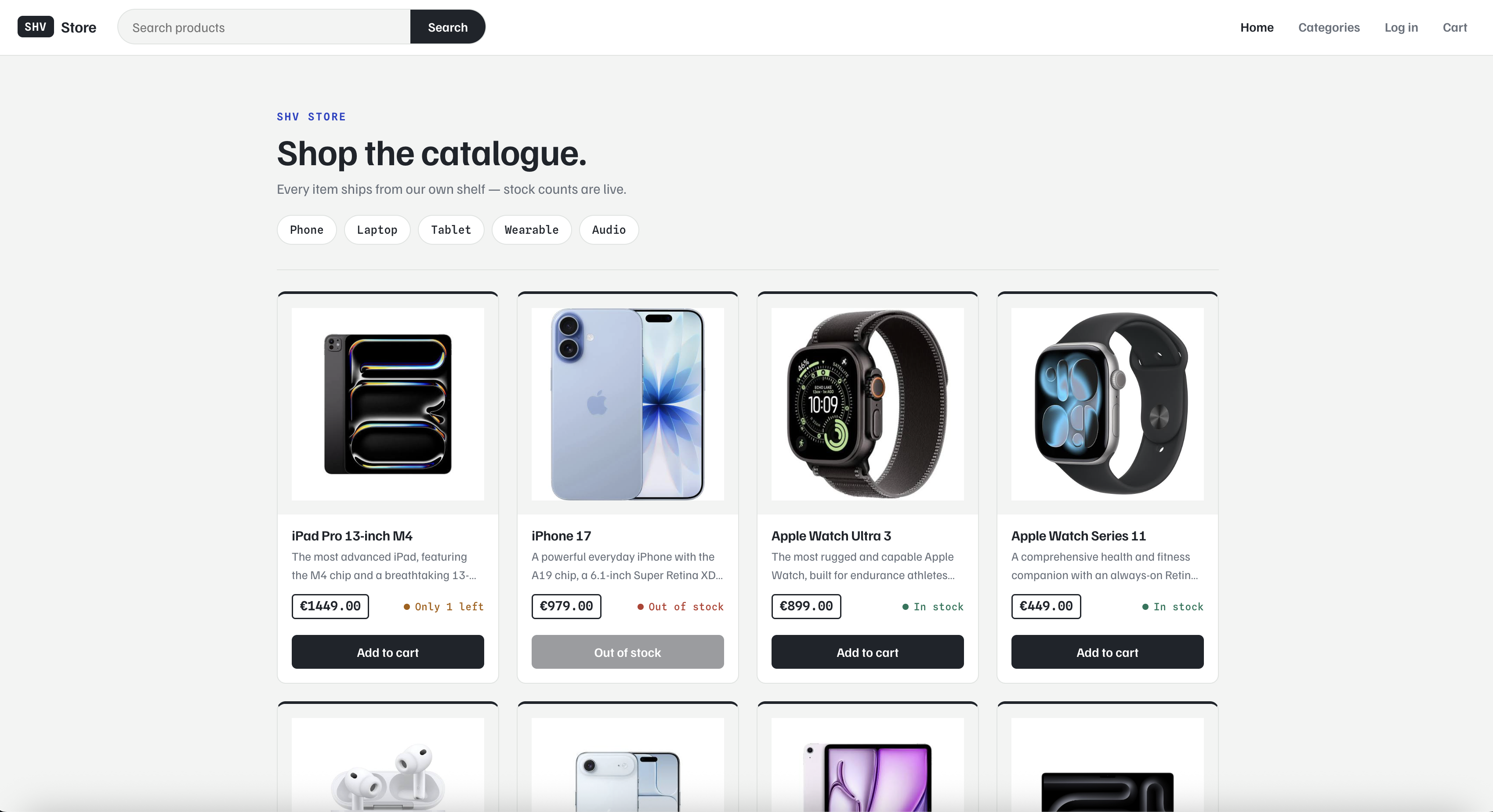 E-commerce Management Platform preview